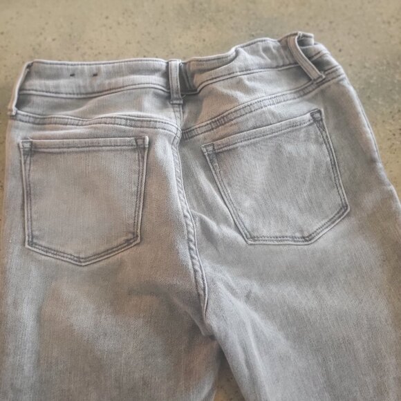 Gap Denim Kids High Rise Stretch Skinny Ankle Distressed Jeggings Size 14 - GUC - Picture 4 of 7